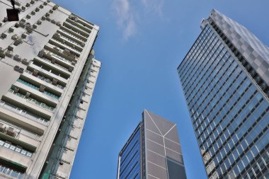 Wong Chuk Hang 'taki modern ofis ve otel, 6 Eylül 2020