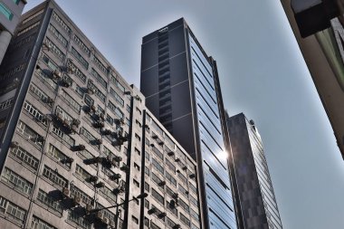 Wong Chuk Hang 'taki modern ofis ve otel, 6 Eylül 2020