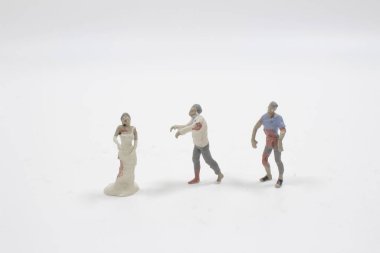 Zombilerle Cadılar Bayramı konsepti.