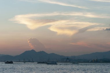26 Temmuz 2007 Yaz mevsiminde Wan Chai bölgesi 