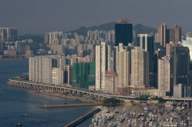 26 Temmuz 2007 Yaz mevsiminde Wan Chai bölgesi 