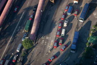 26 Temmuz 2007 Yaz mevsiminde Wan Chai bölgesi 