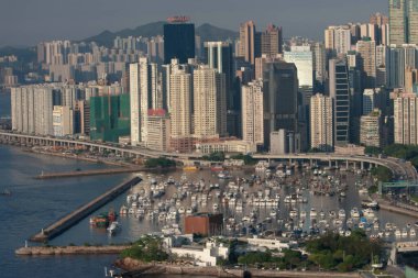 26 Temmuz 2007 Yaz mevsiminde Wan Chai bölgesi 