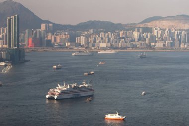 26 Temmuz 2007 Yaz mevsiminde Wan Chai bölgesi 