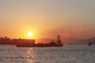 26 Temmuz 2007 Yaz mevsiminde Wan Chai bölgesi 