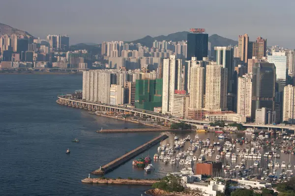 26 Temmuz 2007 Yaz mevsiminde Wan Chai bölgesi 