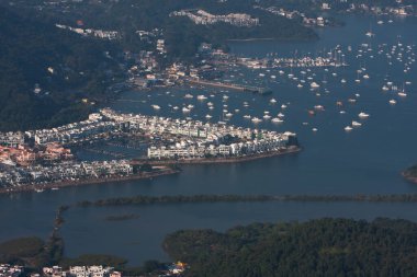  Hebe Haven veya Pak Sha Wan, Sai Kung Yarımadası, Hong Kong 17 Kasım 2007