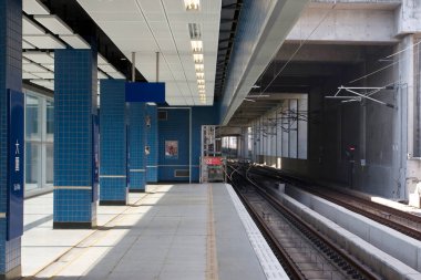 Tai Wai İstasyonu, sha tin, Hong Kong 2 Aralık 2007