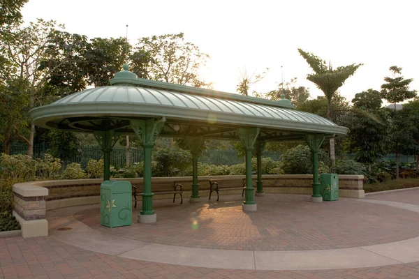 Θεματικό Πάρκο Hong Kong Disneyland Είσοδος Δεκ 2007 — Φωτογραφία Αρχείου