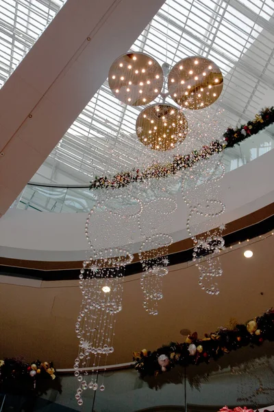 Une Décoration Noël Centre Commercial Ifc Déc 2007 — Photo