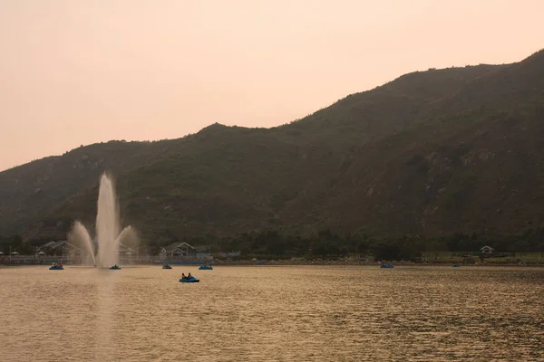 Λίμνη Κέντρο Αναψυχής Της Λίμνης Έμπνευσης Δεκ 2007 — Φωτογραφία Αρχείου