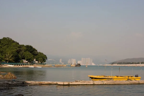 2007年12月2日香港阳光湾泳滩的自然景观 — 图库照片