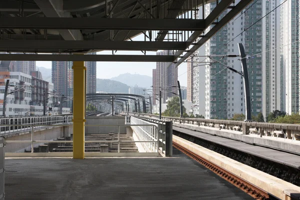 Shek Mun Station Sha Tin Hong Kong Dec 2007 — Stock Photo, Image