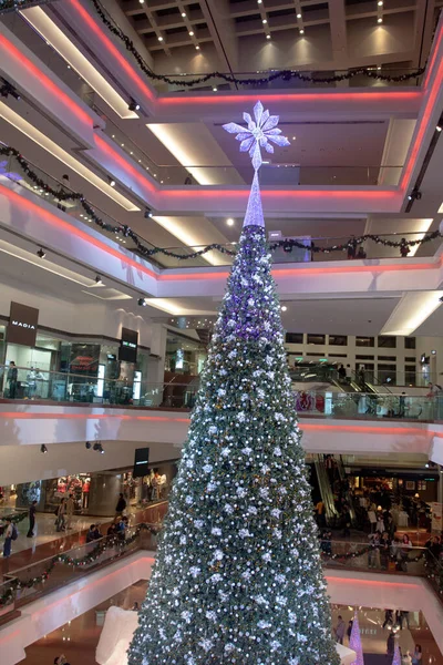 Vánoční Stromeček Obchoďák Hong Kong Datum Vydání — Stock fotografie