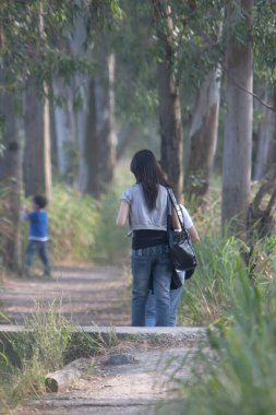 Nam Sang Wai 'nin batısındaki patika, 3 NOV 2007