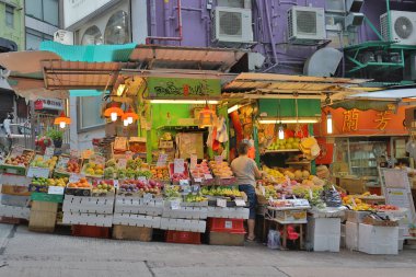 Graham Caddesi, Central 'daki markette. 14 Eylül 202