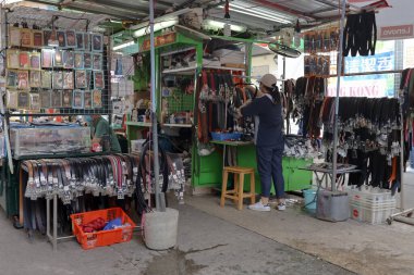 Apliu Market Caddesi, Sham Shui Po, KlN, H.K. 26 Ağustos 2020 