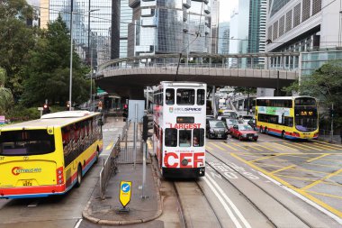 18 Eylül 2020 'deki tramvaydan merkez caddeye.