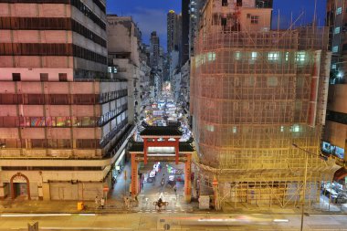 23 Eylül 2020 Temple Caddesi, Hong Kong, Chin.