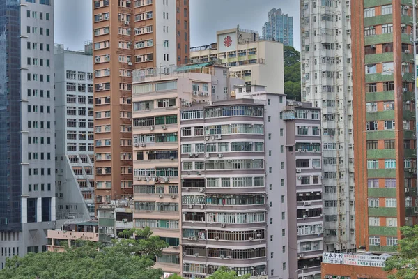 Het Gebied Yau Tei Hong Kong September 2020 — Stockfoto