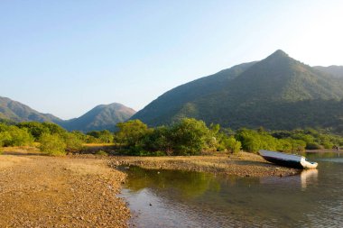 26 Aralık 2007 Sai Kung, Hong Kong 'da doğa manzarası