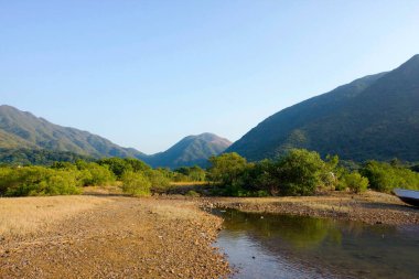 26 Aralık 2007 Sai Kung, Hong Kong 'da doğa manzarası