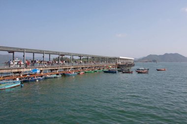 26 Aralık 2007 Sai Kung, Hong Kong 'da doğa manzarası