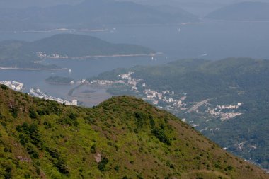Sai kung Hong Kong 'daki Yeşil Tepe 26 Eylül 2007