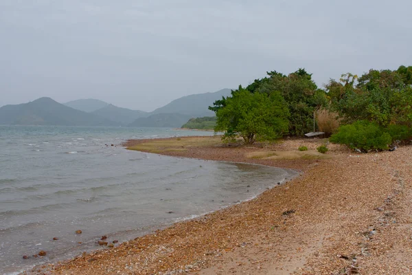 Dez 2007 Nai Chung Pebbles Beach Sah Tin — Fotografia de Stock