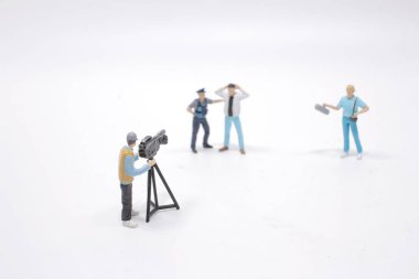 Oyuncak figürün film işaretidir.. 