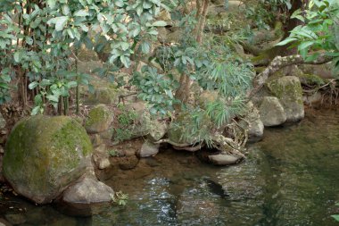 30 Eylül 2007 Kwai Chung 'daki Yukarı Shing Mun Barajı.