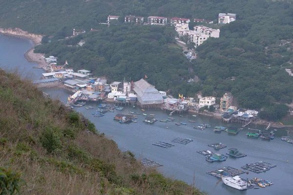 Villaggio Pesci Toi Sai Kung Set 2007 — Foto Stock