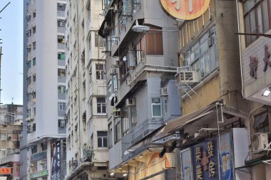 Woosung Caddesi, 3 Ekim 2020 'de ilan panoları.