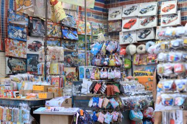 Mong kok 'taki Kadın Pazarı 3 Ekim 2020