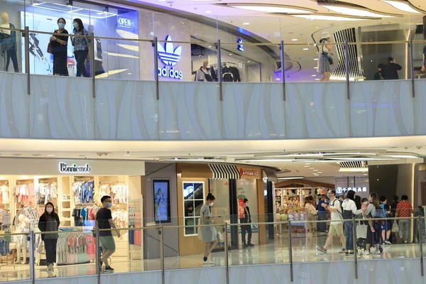 Tiro Interior Shopping Mong Kok Hong Kong Out 2020 — Fotografia de Stock