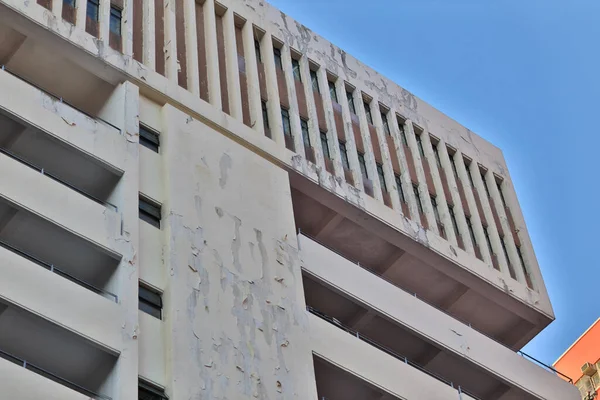 Yau Tei Carpark Building Hong Kong Paź 2020 — Zdjęcie stockowe