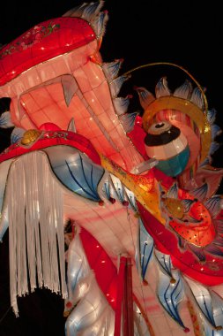 2008 Olimpiyat temasının 29 Eylül 2007 sonbahar fener görüntüsü