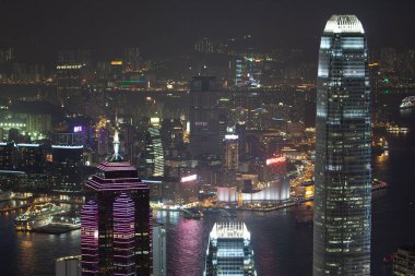 Ofis binasını gece kapatın, Hong Kong, 29 Eylül 2007