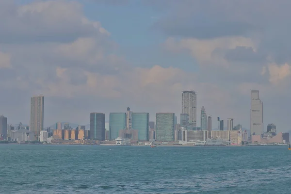 Σύγχρονο Κτίριο Ουρανοξύστη Του Tsim Sha Tsui Hong Kong Οκτ — Φωτογραφία Αρχείου