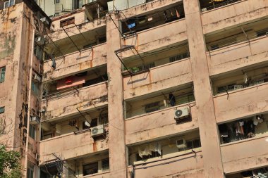 Mong Kok Hong Kong Ticaret ve Konut Binası 10 Ekim 2020