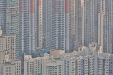 16 Ekim 2020 düz duvar desenli. Tko Hong Kong.