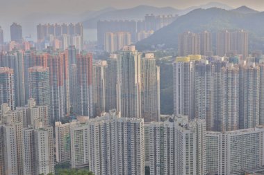 16 Ekim 2020 düz duvar desenli. Tko Hong Kong.