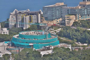 Shaw Konferans Salonu, inşaattaki kulübe, 16 Ekim 2020