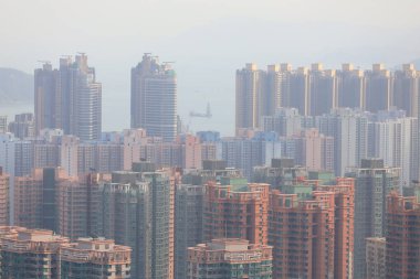 16 Ekim 2020 Po Lam Bölgesi, Tseung Kwan O, Hong Kong 