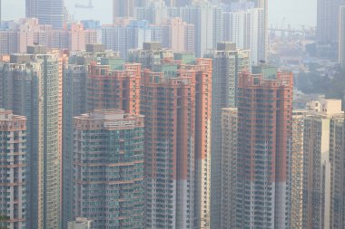 16 Ekim 2020 düz duvar desenli. Tko Hong Kong.