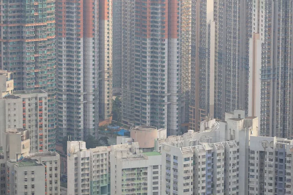 Oct 2020アパート 住宅建築 Tko Hong Kong — ストック写真