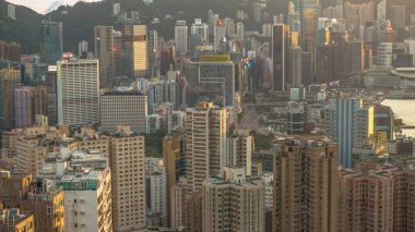 Hong Kong Adası 'ndaki Şehir Mimarisi ve Yüksek Binalar