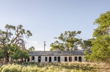 Rundown Motel on Route 66