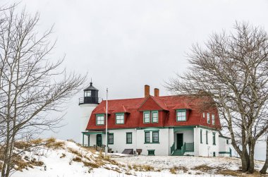 Point Betsie Kış Görünümü