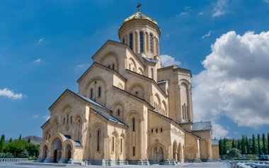 Tiflis, Gürcistan 'daki büyük Kutsal Üçlü Ortodoks Katedrali